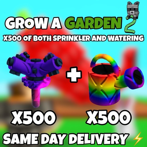 500x super sprinklers - 🟢, +