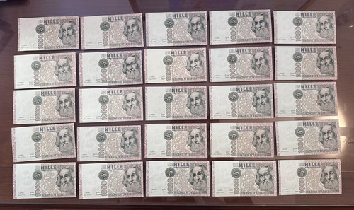 Lotto banconote repubblica - 50,