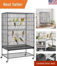 Spaziosa gabbia per uccellini