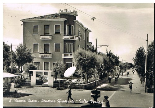Vecchia cartolina viagg - vecchia,