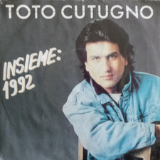 7" GRAND PRIX 1990 (ITALY) MINT- ! TOTO CUTUGNO : Insieme 1992