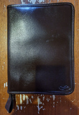 Porta Agenda in pelle by Bruno Munari anni 70 Vintage