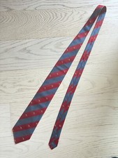 cravatta in seta 100% Brioni  colore blu/rosso