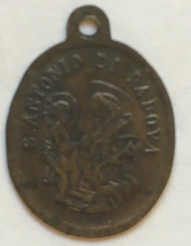 Antica medaglia religiosa - antica, religiosa 