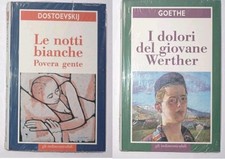 Libro Le Notti Bianche Dostoevskij + I Dolori Del Giovane Werther Goethe N 5 E 6