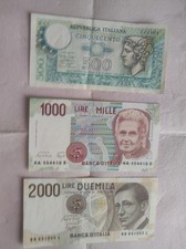 Lotto banconote italia 500 - lotto,