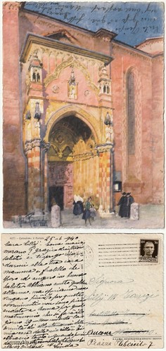Asti cattedrale il portale - -,