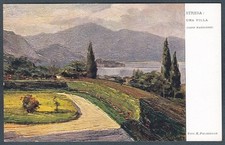VERBANIA STRESA 101 LAGO MAGGIORE - Pittore E. POLESELLO Cartolina