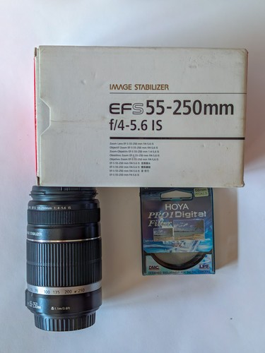 Canon 250mm 4 5 - ef-s, is