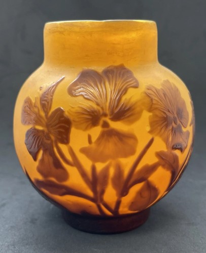 Antico vaso vetro - , cammeo