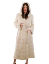 Very Long Coat 132cm 48 Mink
