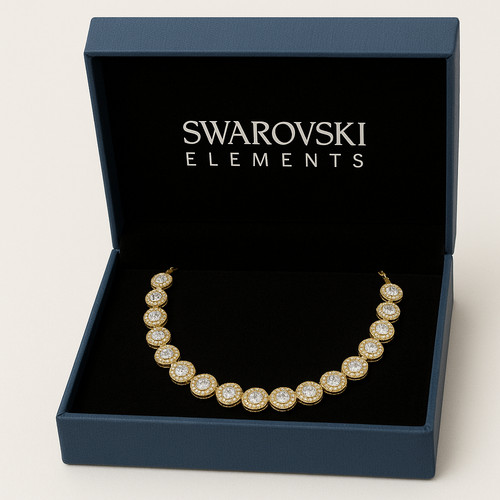 Bracciale tennis stile angel - bracciale,