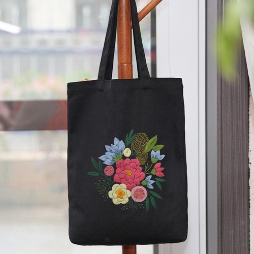 Borsa ricamo tela per - in,