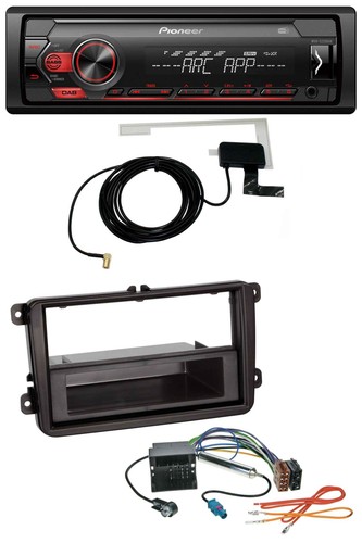 Pioneer 1din usb dab mp3 - pioneer, aux