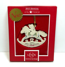 Ornamento cavallo a dondolo