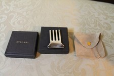 Porta banconote Bulgari in acciaio