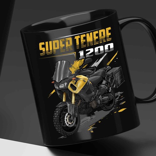 Tazza caffè moto yamaha - tazza,