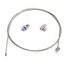 Cavo frizione universale filo 2 mm x 2 metri  MOTO ATV QUAD + 2 morsetto