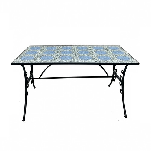 Tavolo ferro 140x80 cm - ferro,