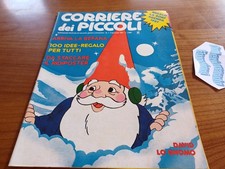 Corriere dei piccoli 1 1987-David Gnomo-Pimpa-Isidoro+Inserto+Poster