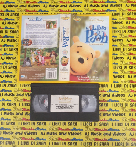 Vhs film libro pooh - film, il