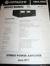 HITACHI HMA 8300 MANUALE DI SERVIZIO COPIA BELLO!