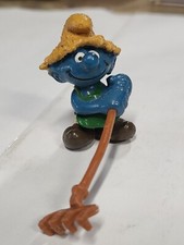 Puffi fienaio contadino puffo