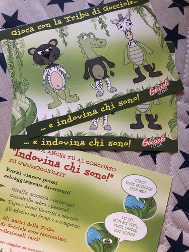 Cartolina tribù gocciole - cartolina,