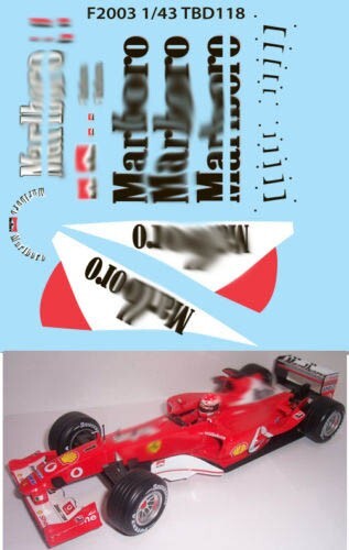 Decals per ferrari f1 - decals,