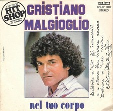 45 7" Cristiano Malgioglio – Nel Tuo Corpo Italy 1976 Rifi – RFN NP 16655