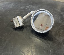 Specchio Retrovisore originale per Fiat 500 F L R Rotondo A Goccia Con Morsetto