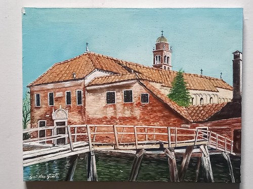 120 quadro dipinto venezia - quadro,