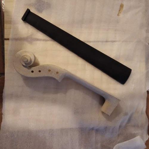 Manico violino con tastiera - manico,