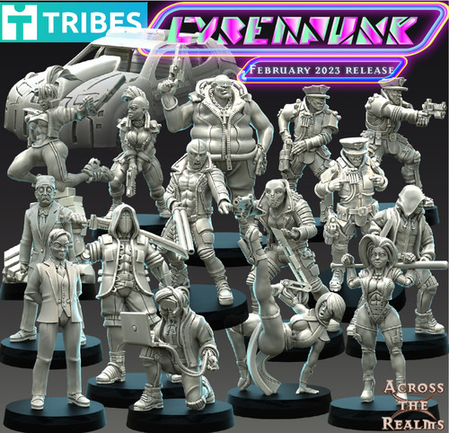 Cyberpunk gangers super pack - , x