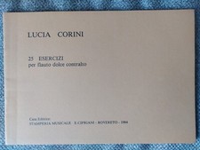 Lucia Corini - 25 esercizi per flauto dolce contralto - ed. Cipriani Rovereto