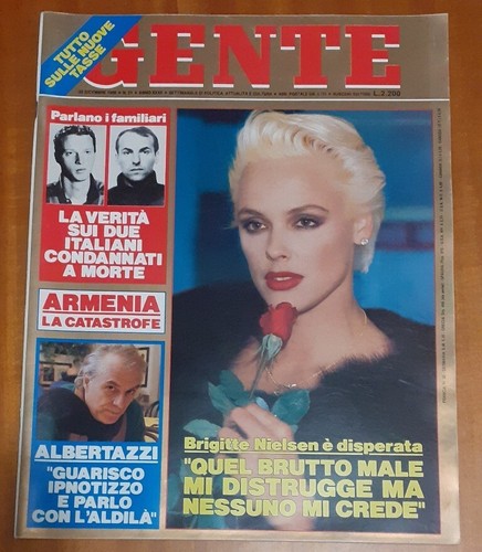 Rivista gente 1988 fenech - rivista,