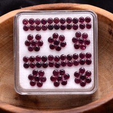 86 pezzi granato rodolito