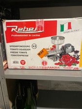 Reber 9004N Spremipomodoro Elettrico 500W usato ottimo stato con ricambi inclusi