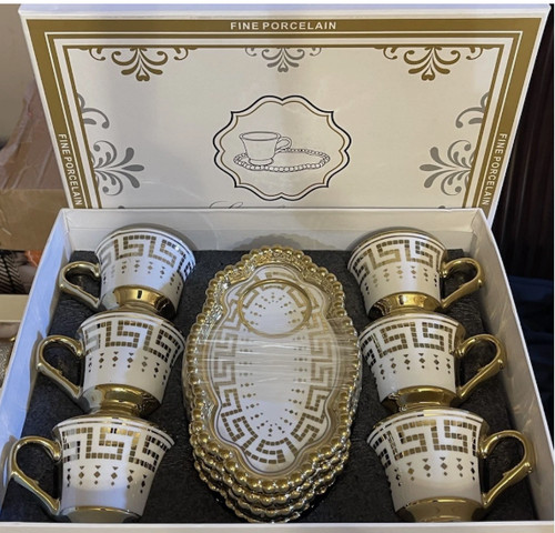 Turkish tea set cups with - turkish,