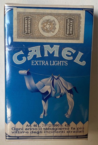 Camel extra lights pacchetto - camel,