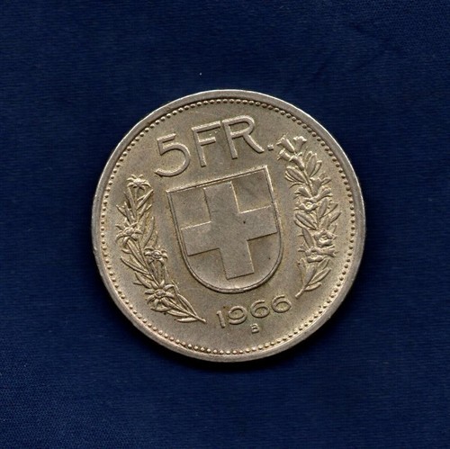 Svizzera 1966 franchi spl - svizzera,