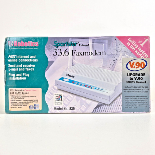 Modem fax esterno robotics - us,