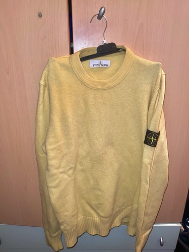 Stone island maglione - maglione, giallo