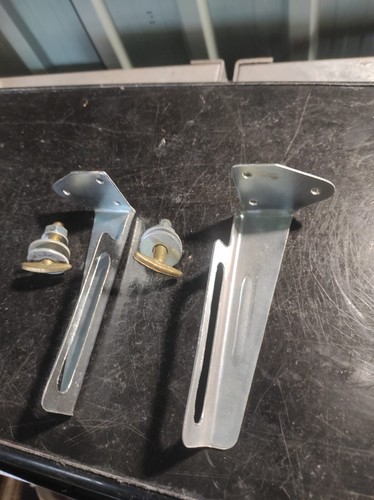 Coppia mensole supporti - coppia, inox