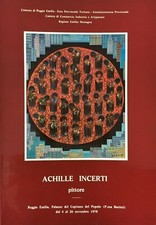 Achille Incerti pittore, Reggio Emilia, Palazzo del Capitano del Popolo 1978