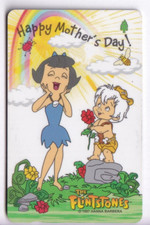 BD COMICS TELECARTE / PHONECARD .. SINGAPOUR 5$ GPT 135SIG FLINTSTONES PIERRAFEU
