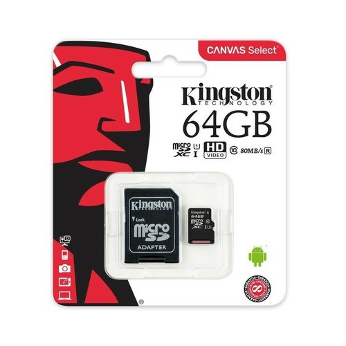 Kingston sdcs 64gb - sdcs/64gb, scheda