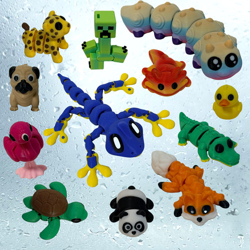 Figure animali stampate - in, 3d