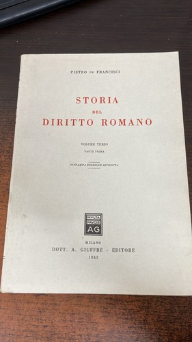 Storia del diritto romano - storia,