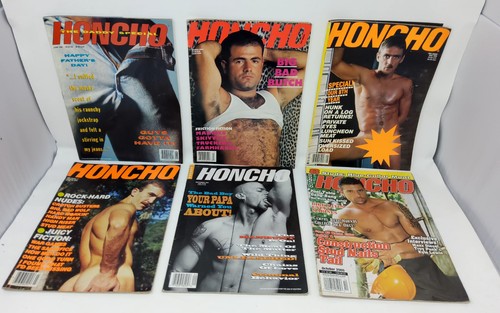 Vintage honcho magazine lot - vintage,